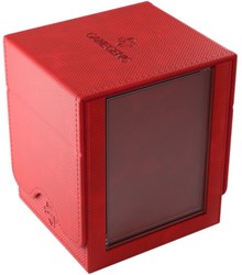 Gamegenic Deckbox Squire Plus 100+ XL Rot - Premium Karten Aufbewahrungsbox