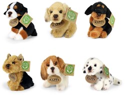 Rappa Plüschhund Kuscheltier umweltfreundlich 11 cm Spielzeug