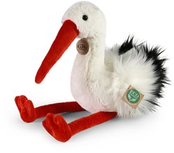 Rappa Plüschstorch 39 cm umweltfreundliches Kuscheltier Spielzeug