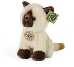Rappa Plüsch Kuscheltier Siamkatze 18 cm umweltfreundliches Spielzeug
