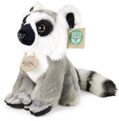 Rappa Plüsch Maki Kuscheltier - sitzender Spielzeugaffe 18 cm