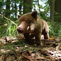 Rappa Kuscheltier Wildschwein Plüsch 30 cm umweltfreundliches Spielzeug-2