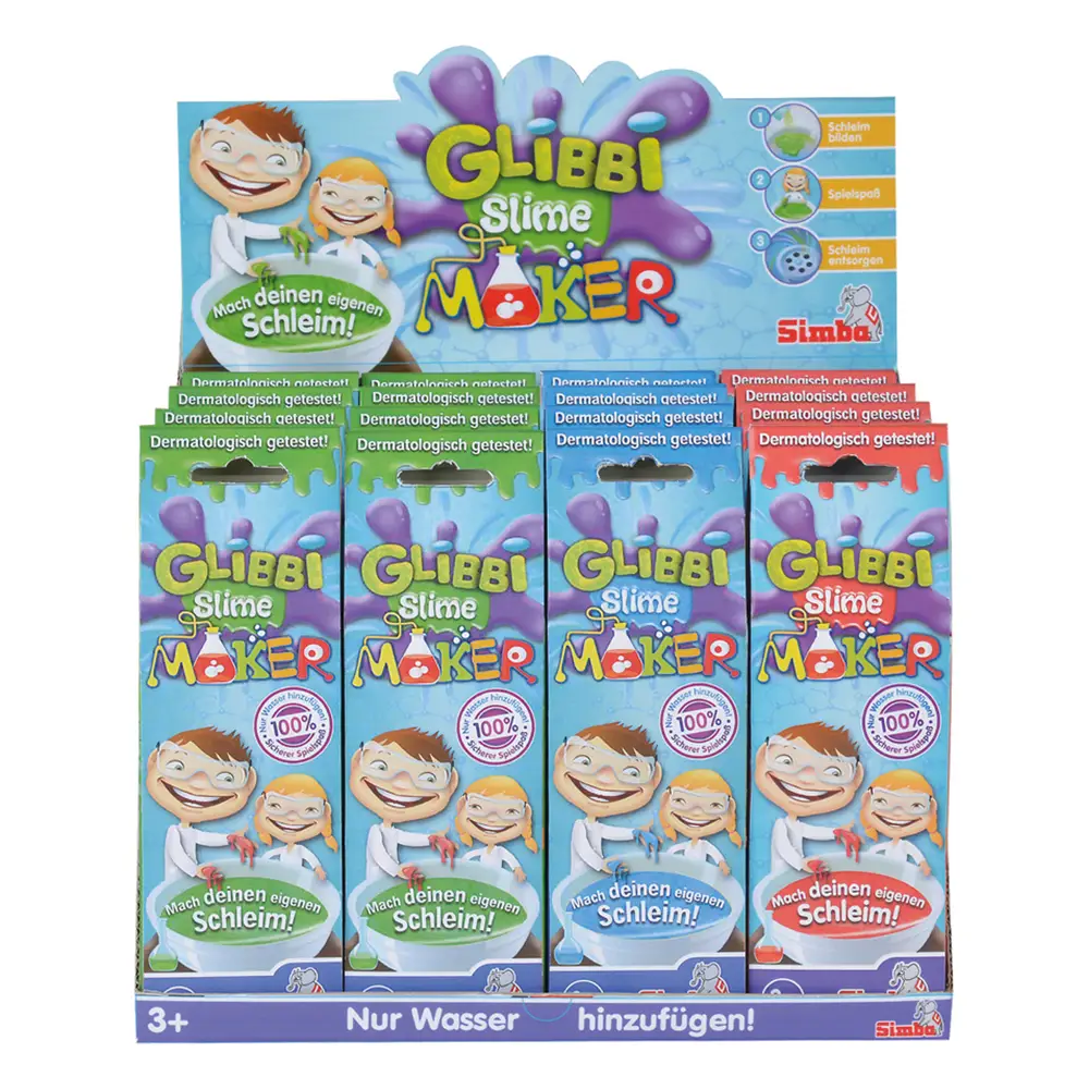 Glibbi Slime Maker Spielzeug Set - Simba Schleim selber machen für Kinder