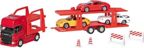 Goki Super Truck Car Transporter Scania V8, 1:60-64-2