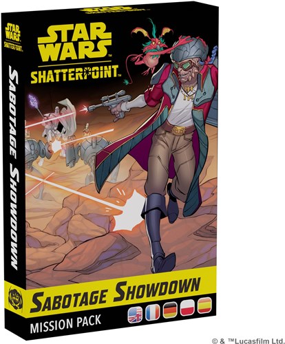 Atomic Mass Games Star Wars Brettspiel Shatterpoint Sabotage Showdown Erweiterung