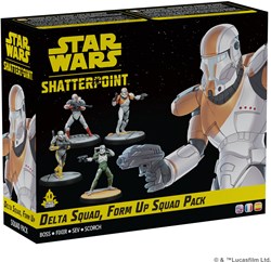 Atomic Mass Games Star Wars Shatterpoint Delta Squad Spiel-Erweiterung 4 Miniaturen