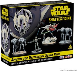 Atomic Mass Games Star Wars Shatterpoint General Grievous Squad Pack Strategiespiel