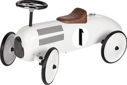 Goki Loopauto - Wit