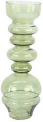 HBX natural living Glasvase hellgrün moderne Wohnaccessoires Dekoration