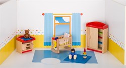 Goki 51905 Puppenstuben-Zubehör Möbelgarnitur