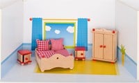 Goki Puppenmöbel BH Schlafzimmer