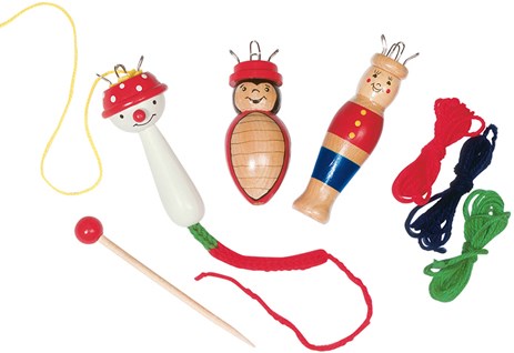 Goki Strickset - Pilz Bastelspielzeug kreativ-3