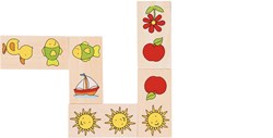 Goki Dominospiel Dominiques Domino
