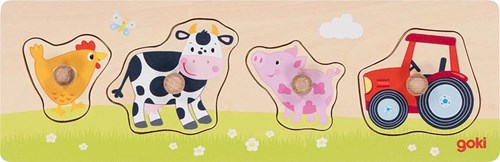 GOKI Teilepuzzle - Auf dem Bauernhof