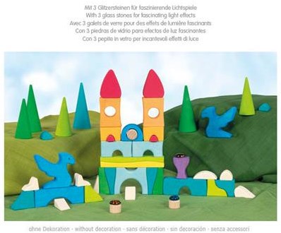 Goki Burg Holzspielzeug Burg für Kinder-2