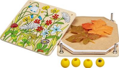 Goki Holz Blumenpresse - Blumen trocknen für Kinder-3
