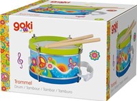 Goki Trommel Musikinstrument für Kinder - Spielspaß-2
