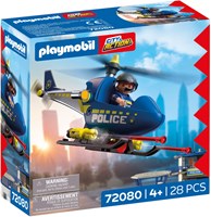 Playmobil Polizeihelikopter Spielzeug - Abenteuerlicher Helikopter-2