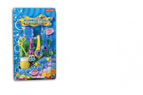 Bubbles Set deluxe 8-teilig buntes Spielzeug für Kinder