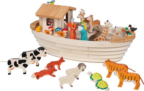 Holztiger Holz Arche Noah - pädagogisches Spielzeug FSC