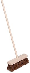 Goki Kinderbesen aus Holz mit Naturborsten - Spielzeugbesen