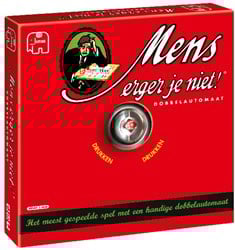 Jumbo Brettspiel Mensch ärgere Dich Nicht Würfelautomat Luxus Edition