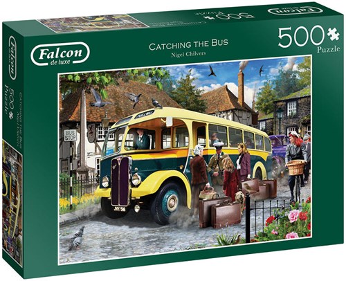 Jumbo Puzzle Falcon Catching the Bus - 500 Teile Jigsaw Puzzle