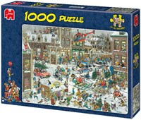 Jumbo Puzzle Jan van Haasteren Weihnachten - 1000 Teile Puzzle