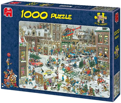Jumbo Puzzle Jan van Haasteren Weihnachten - 1000 Teile Puzzle