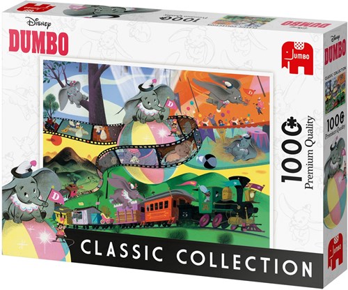 Jumbo Puzzle Disney Dumbo - 1000 Teile Jigsaw Puzzle-3
