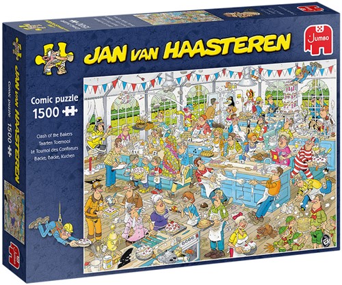 Jumbo Puzzle Jan van Haasteren Kuchen Turnier - 1500 Teile