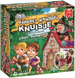 Jumbo Kinderspiel Knibbel Knabbel Knuisje - Brettspiel ab 4 Jahren