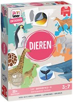 Jumbo Lernspiel Ich entdecke Tiere - Montessori Spielzeug