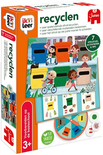 Jumbo Lernspiel Recycling - Abfalltrennung lernen - nachhaltiges Spielzeug