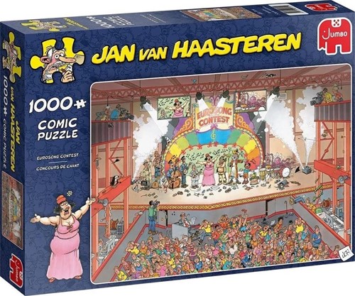 Jumbo 20025 Jan Van Haasteren-Eurosong-Wettbewerb-1000 Teile Zubehör, Mehrfarben