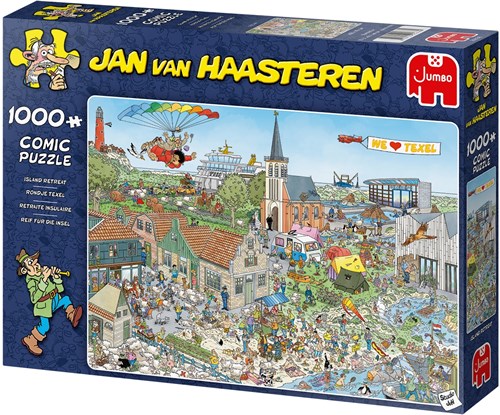 Jumbo Puzzle Jan van Haasteren Texel - 1000 Teile Puzzle-3