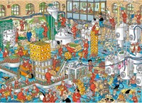 Jumbo Jan van Haasteren Puzzle Die Handwerksbrauerei - 1000 Teile-3