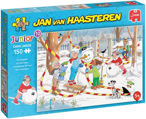 Jumbo Puzzle Jan van Haasteren Junior Schneemann 150 Teile Kinderpuzzle