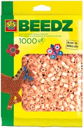 SES Beedz Bügelperlen lachsrosa 1000 Stück - kreative Bastelset