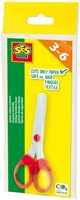 SES Kinderschere - sichere Papierschere für Kinder - kreative Bastelschere