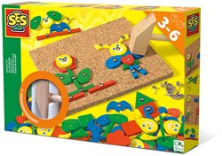 Ses Hamertje Tik Fantasie - Kreatives Montessori Spielzeug - Bastelset