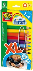 Ses Buntstifte My First XL - ergonomischer Griff - 8 Farben