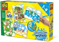 SES Kleuren met water - Verborgen dieren