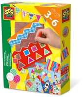 Ses Montessori Spielzeug Prickelset - Ich lerne prickeln - kreatives Basteln