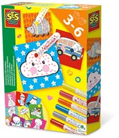 Ses Stempelstifte - Kreatives Bastelset für Kinder