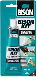 Bison Kontaktkleber universell 100 ml - starker Kleber für Spielzeug und Basteln