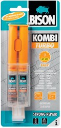 Bison universeller Epoxidkleber Turbo 24ml - superstarker transparenter Kleber