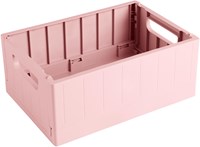 Sunware Aufbewahrungsbox Faltbox 4,6L rosa stapelbar Kunststoff