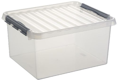 Sunware Q-line box 36 liter transparant