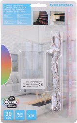 Grundig LED Streifen flexibel 2 Meter warmweiß Licht Beleuchtung